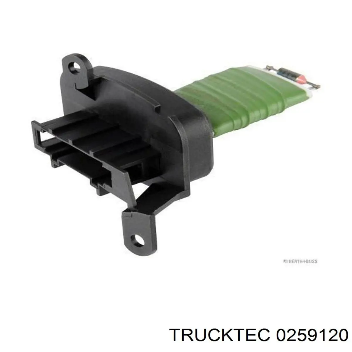 Резистор обігрівача Trucktec 0259120 ціна, від 10.59 USD