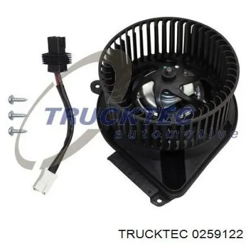 0259122 Trucktec двигун вентилятора пічки (обігрівача салону)