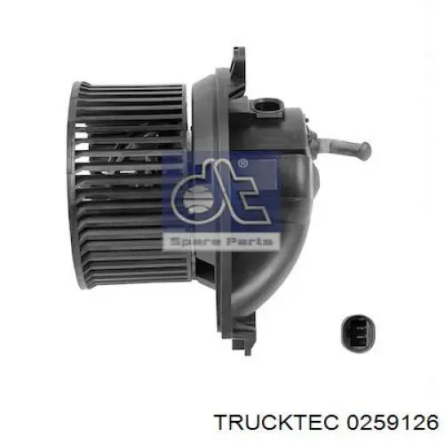 0259126 Trucktec двигун вентилятора пічки (обігрівача салону)
