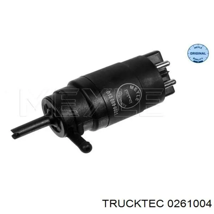 0261004 Trucktec насос-двигун омивача скла, переднього