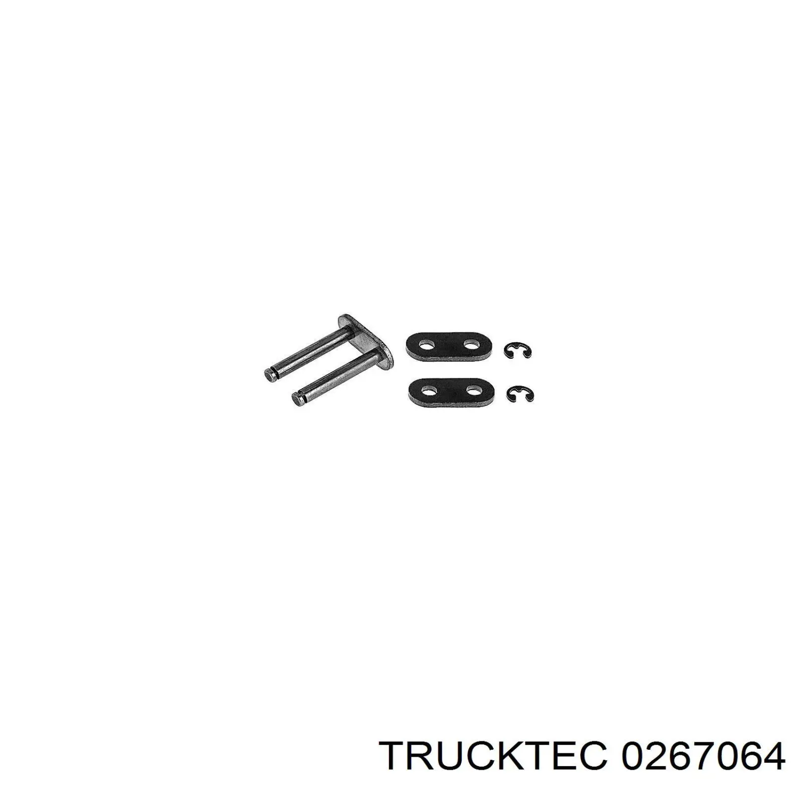 Ланцюг ГРМ, розподілвала 0267064 Trucktec