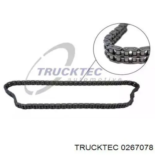 Купити 0267078 Trucktec Ланцюг ГРМ, розподілвала