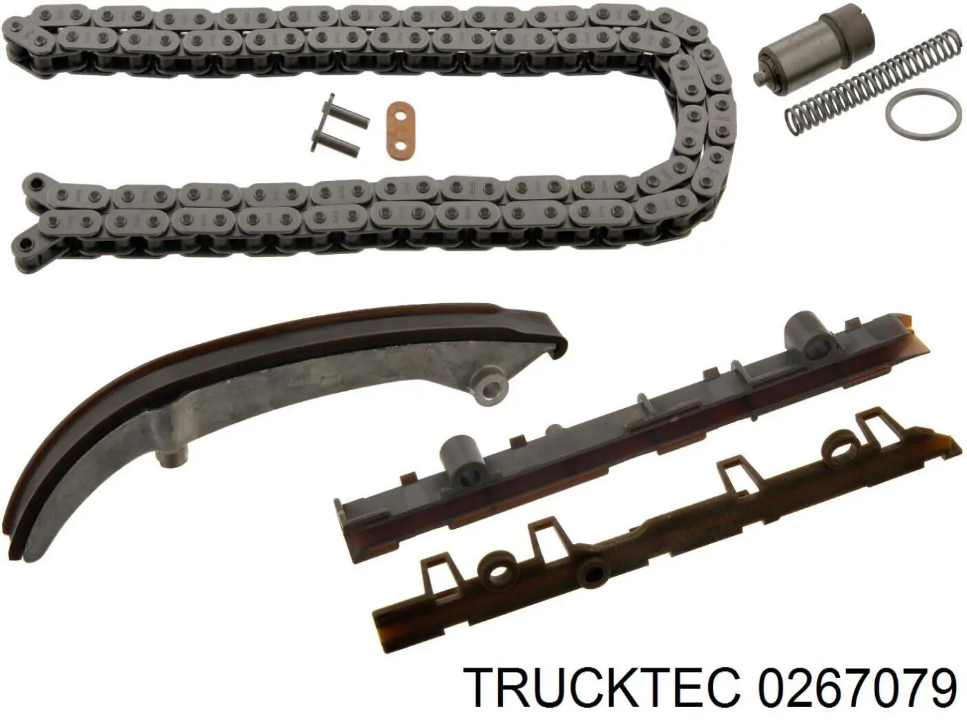 0267079 Trucktec Ланцюг приводу распредвала