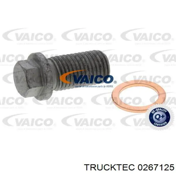 Пробка піддона двигуна 0267125 Trucktec