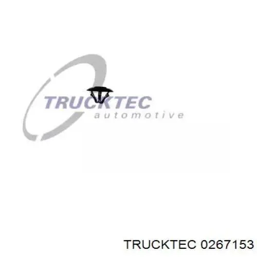 Кріплення утеплювача капота Trucktec 0267153 ціна, від 0.68 USD
