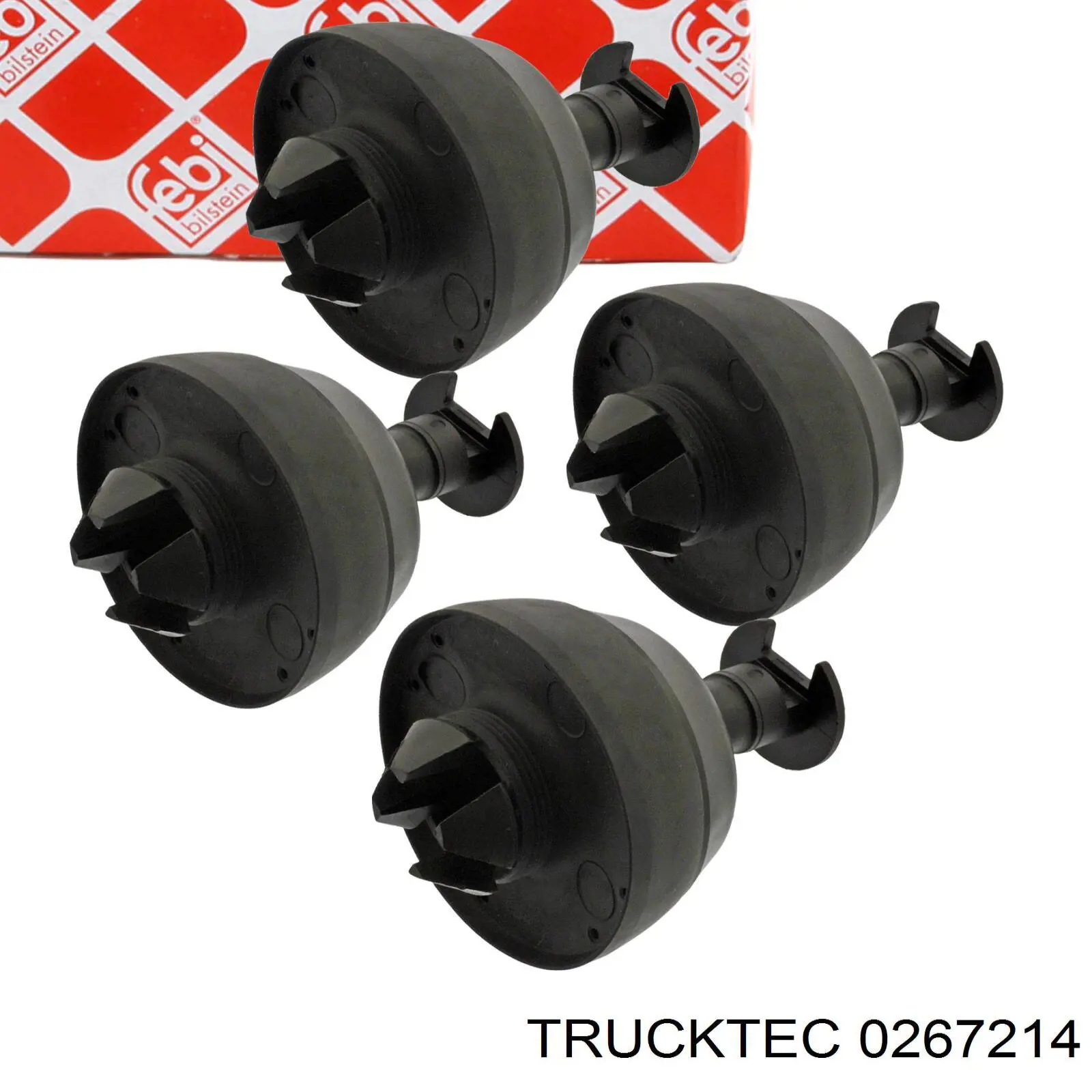 Купити 0267214 Trucktec Подушка домкрата нижня, піддомкратники