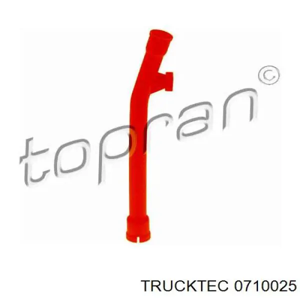 0710025 Trucktec направляюча щупа-індикатора рівня масла в двигуні