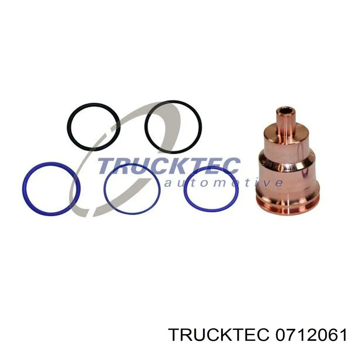 Ролик натяжителя ременя газорозподілу Trucktec 0712061 ціна, від 39.67 USD