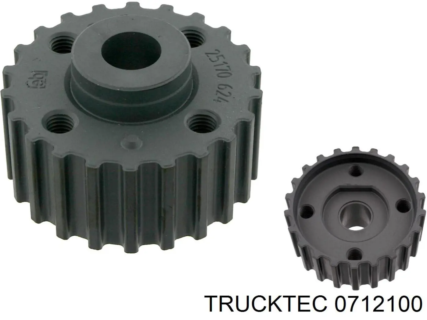 0712100 Trucktec зірка-шестерня приводу коленвалу двигуна
