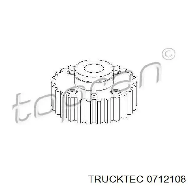 Зірка-шестерня приводу коленвалу двигуна 0712108 Trucktec