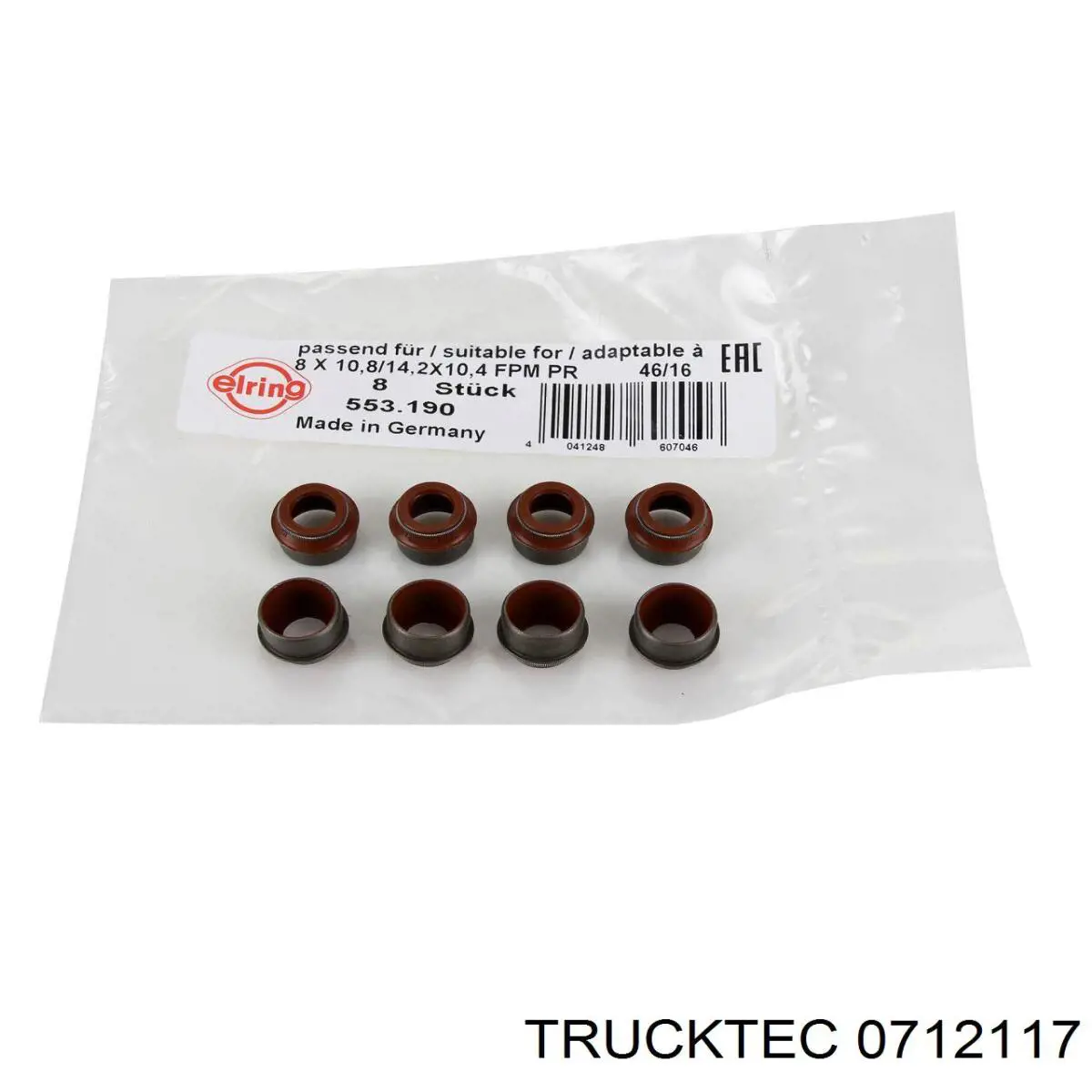 Сальник клапана (Маслос'емниє), впуск/випуск на Volkswagen Crafter 30-35 2E, 2EE, 2EK