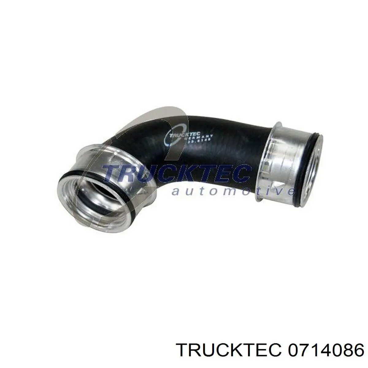 0714086 Trucktec шланг/патрубок интеркуллера, верхній правий