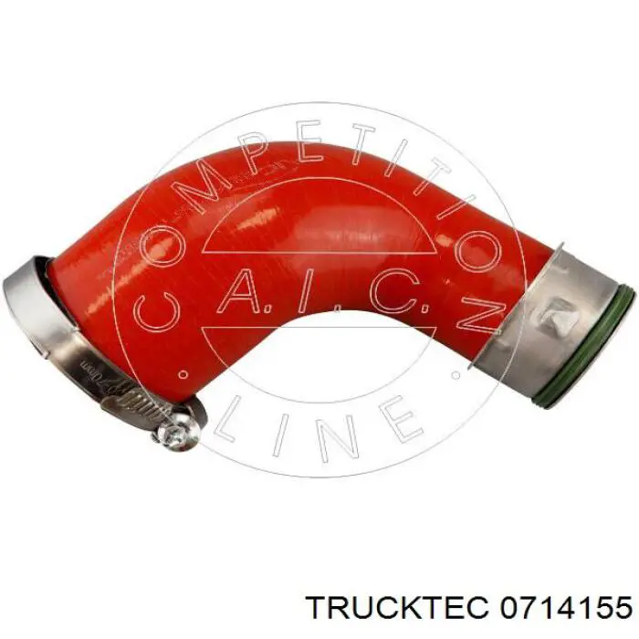 Купити 0714155 Trucktec Патрубок повітряний, вихід з турбіни (наддув)