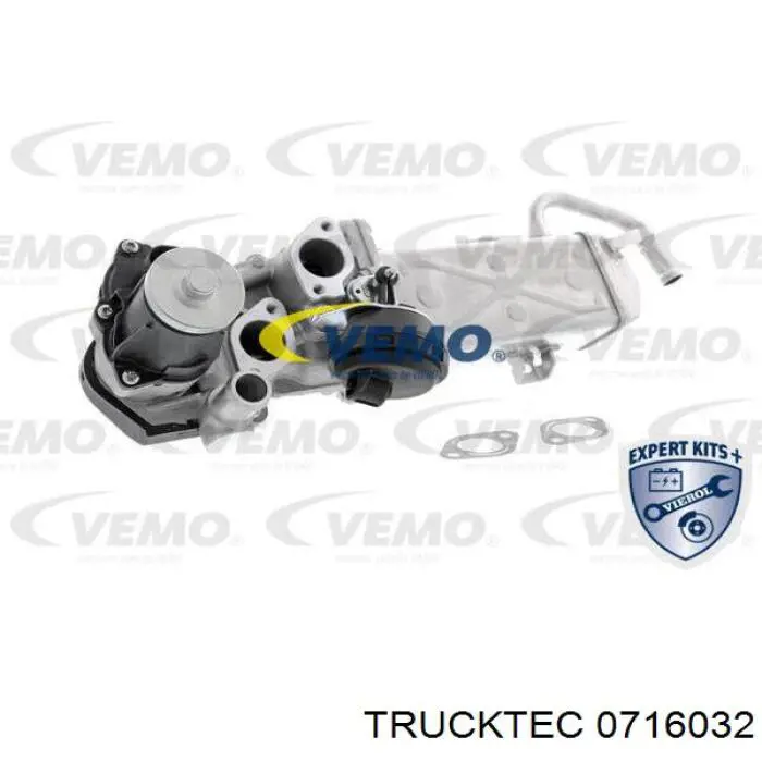 Купити 0716032 Trucktec Радіатор системи EGR рециркуляції вихлопних газів