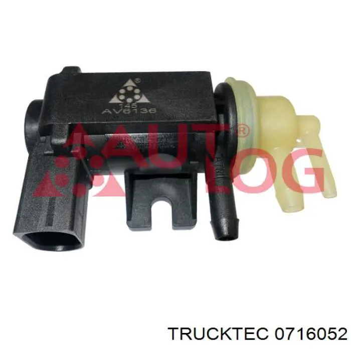 Клапан перетворювач тиску наддуву (соленоїд) Trucktec 0716052 ціна, від 18.83 USD