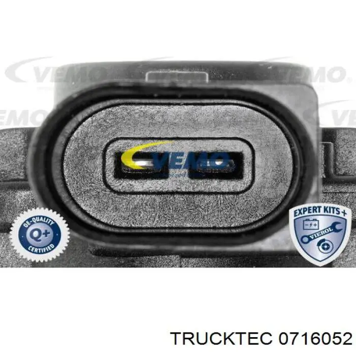 0716052 Trucktec Клапан перетворювач тиску наддуву (соленоїд)
