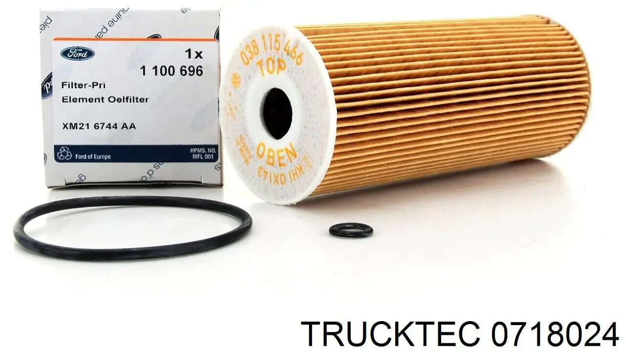 Масляний фільтр 0718024 Trucktec