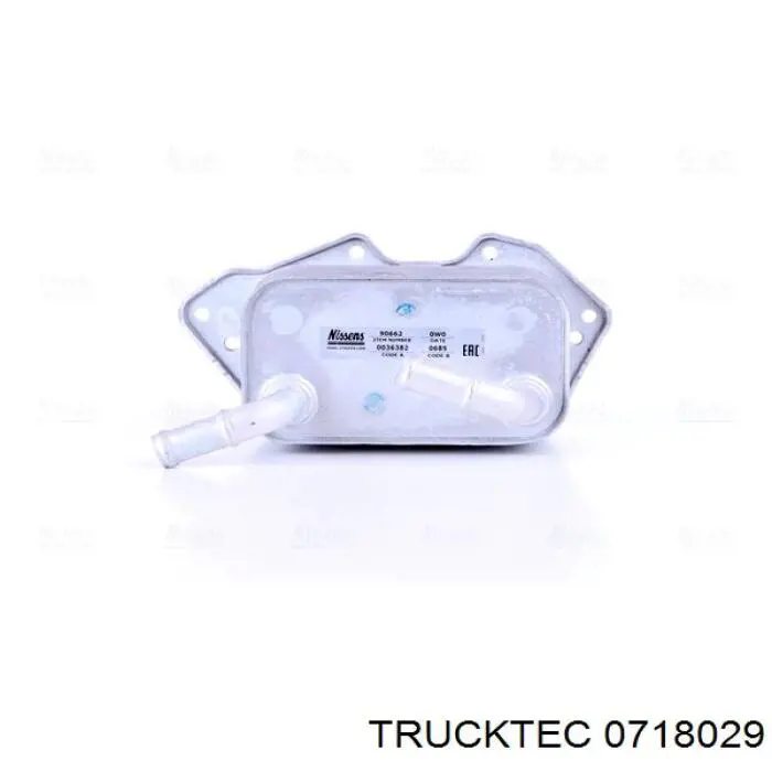 0718029 Trucktec радіатор масляний