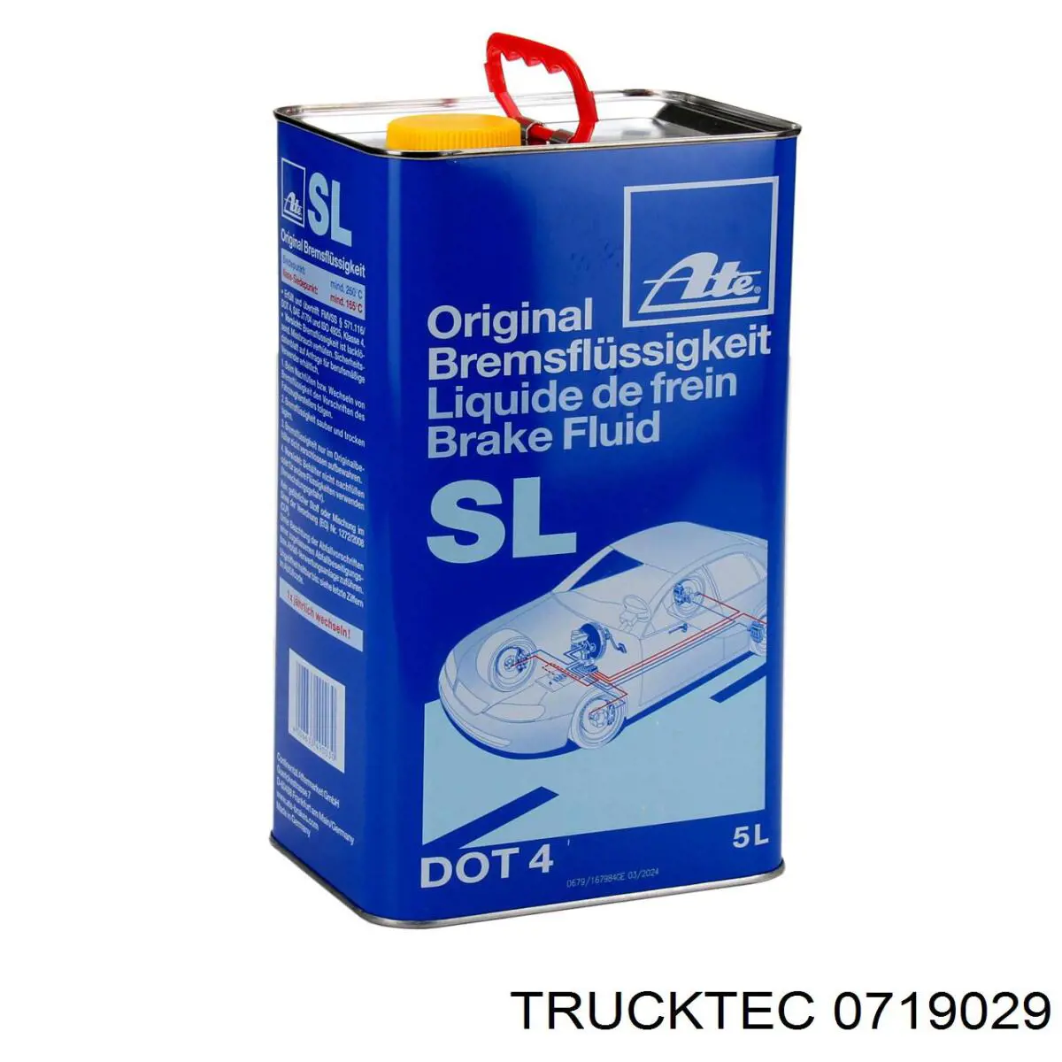 Фланець системи охолодження (трійник) 0719029 Trucktec