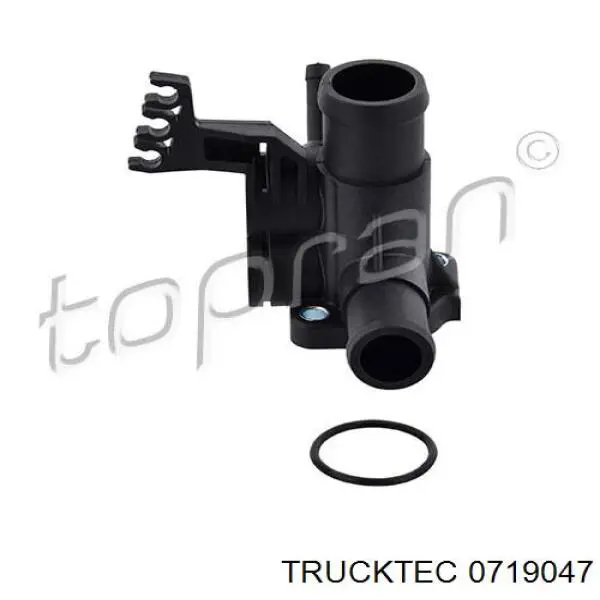 0719047 Trucktec фланець системи охолодження (трійник)