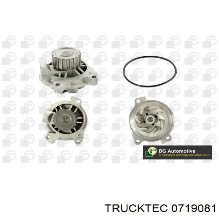 Купити 0719081 Trucktec Насос охолоджуючої рідини