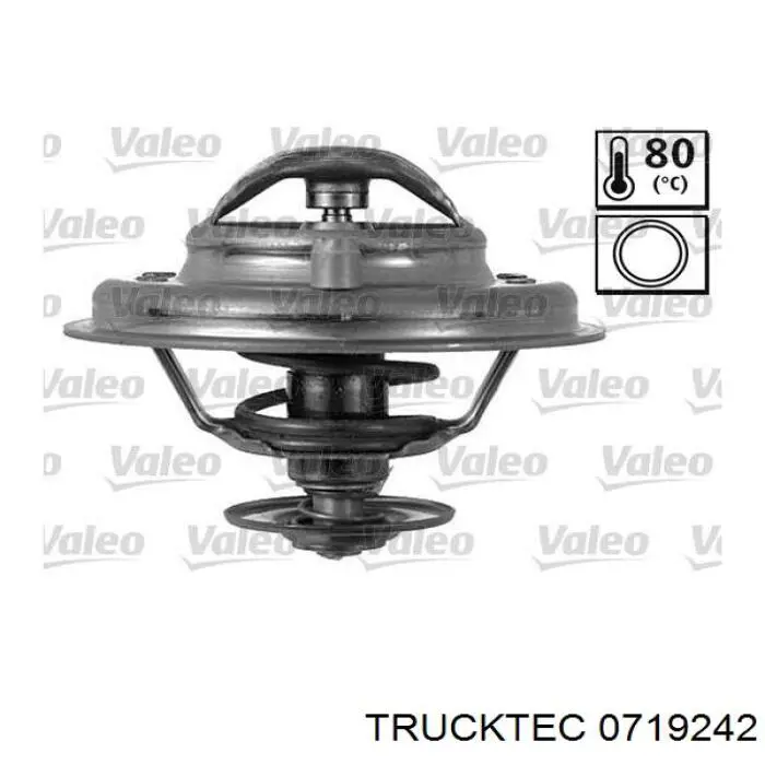 Автомобільний термостат Trucktec 0719242 ціна, від 12.77 USD