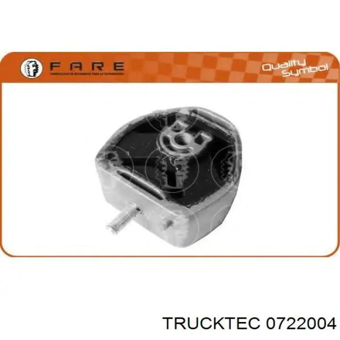 0722004 Trucktec Подушка трансмісії (опора коробки передач), ліва