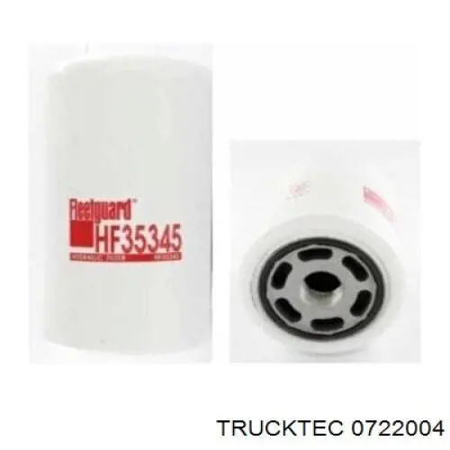 0722004 Trucktec Подушка трансмісії (опора коробки передач), ліва