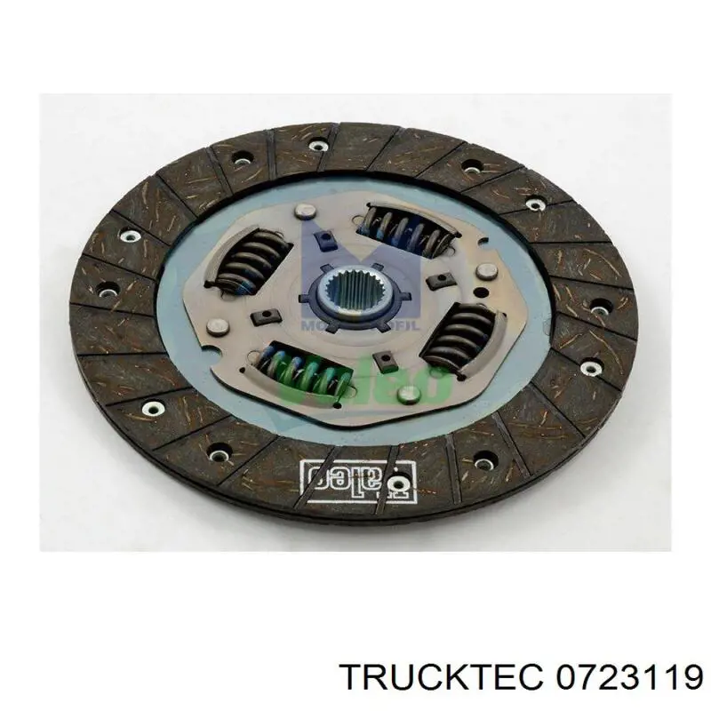 Купити 0723119 Trucktec Диск зчеплення