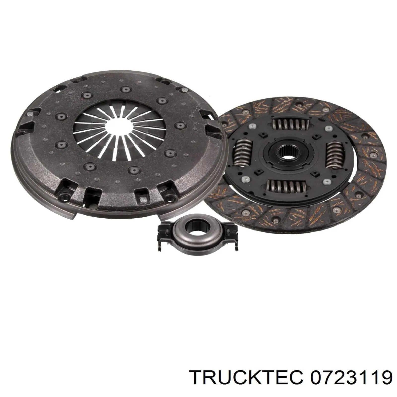 0723119 Trucktec диск зчеплення