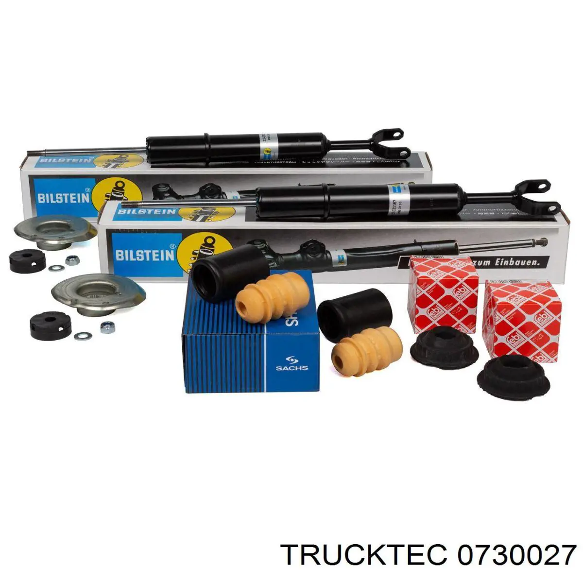 Опора стійки амортизатора переднього Trucktec 0730027 ціна, від 5.47 USD