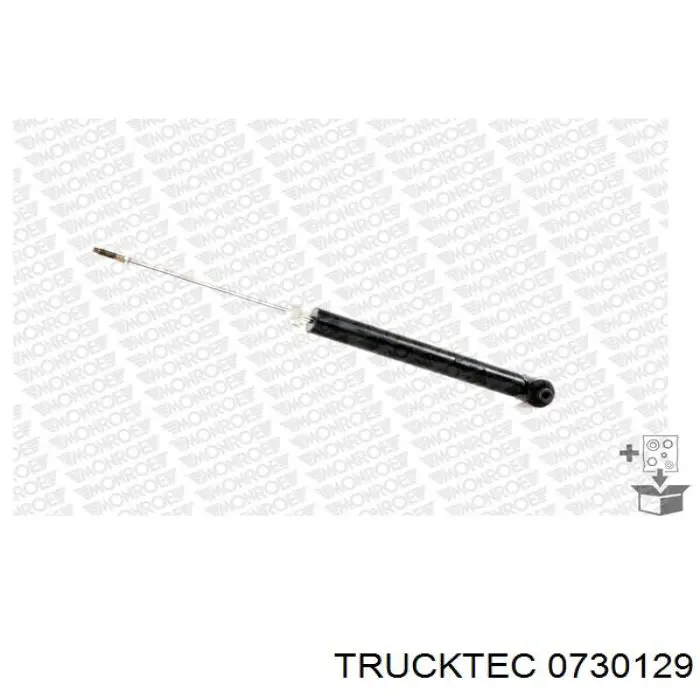 Амортизатор задній Trucktec 0730129 ціна, від 24.97 USD