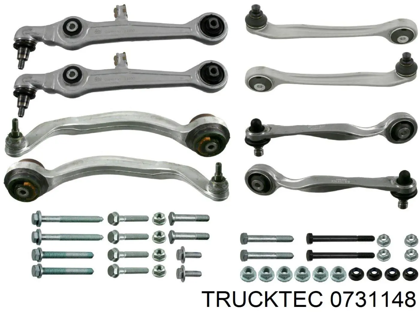 0731148 Trucktec комплект важелів передньої підвіски
