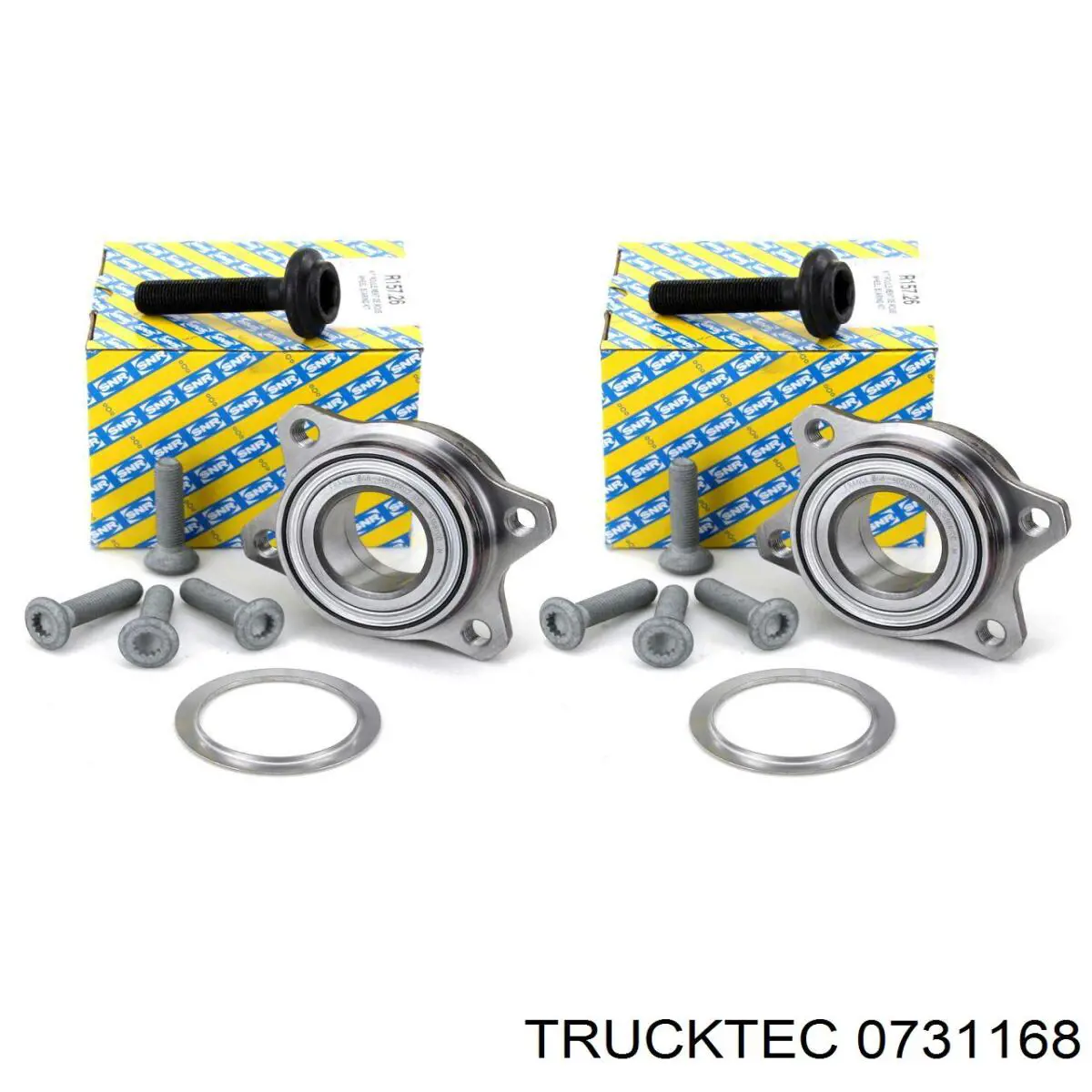 0731168 Trucktec Цапфа поворотна ліва
