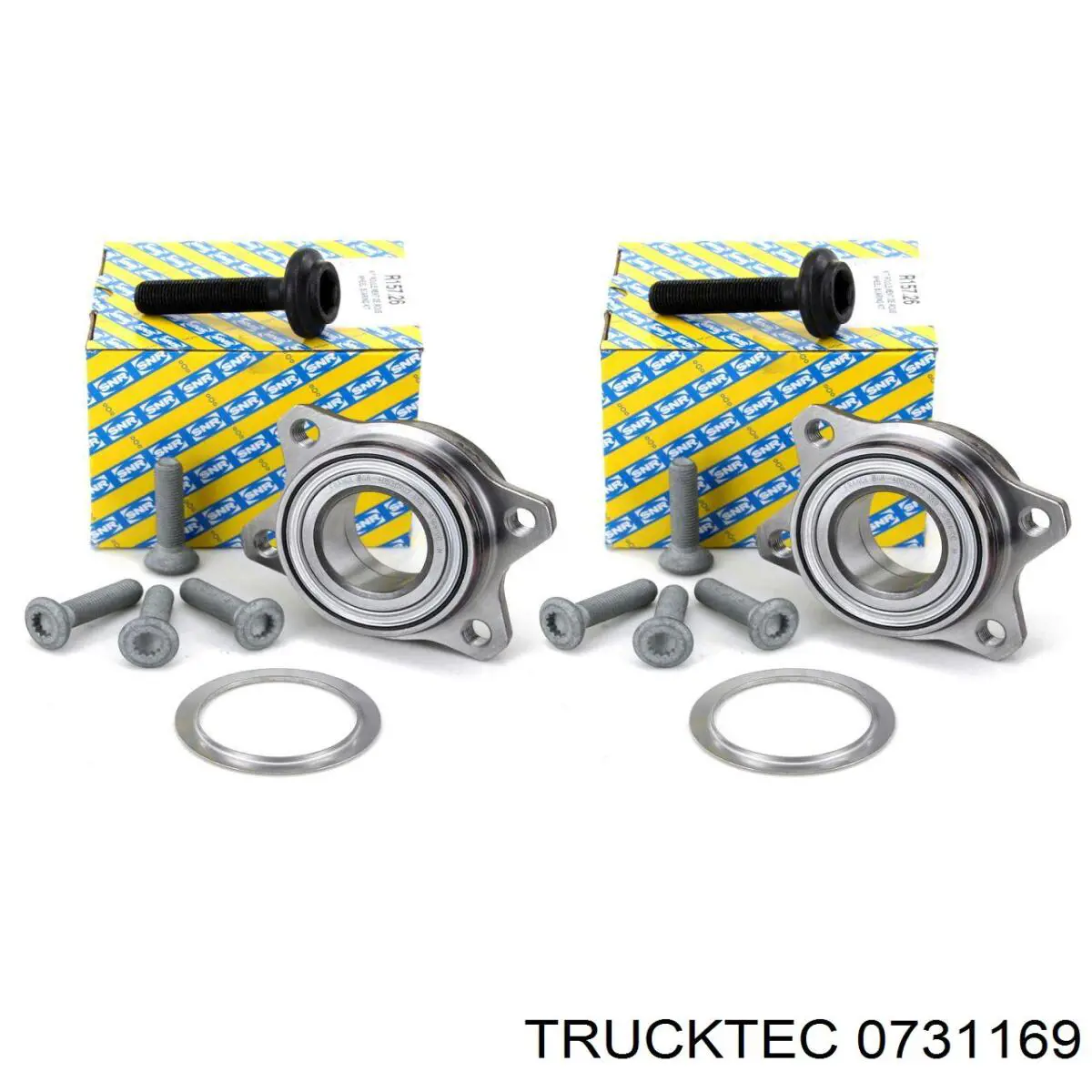 Вісь передня і поворотні кулаки Trucktec 0731169 ціна, від 181.58 USD