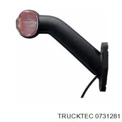 0731281 Trucktec Цапфа - поворотний кулак передній, правий