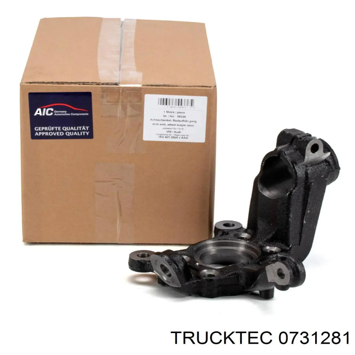 Вісь передня і поворотні кулаки Trucktec 0731281 ціна, від 38.09 USD