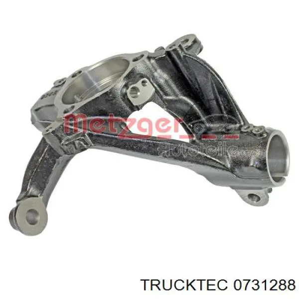 0731288 Trucktec Цапфа поворотна ліва