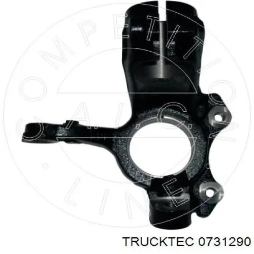 Купити 0731290 Trucktec Цапфа поворотного кулака