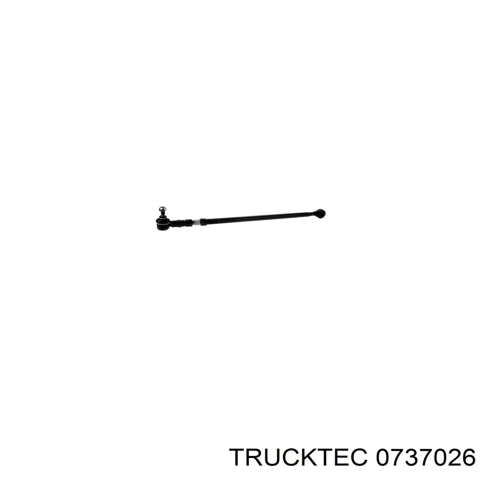 0737026 Trucktec тяга рульова в зборі, права