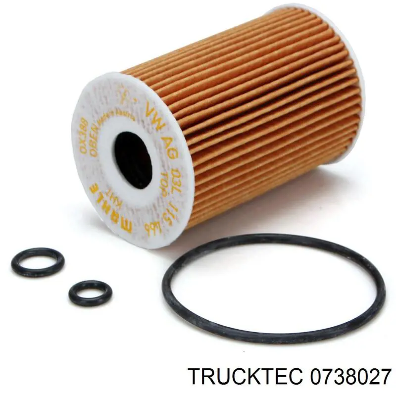 Фільтр паливний Trucktec 0738027