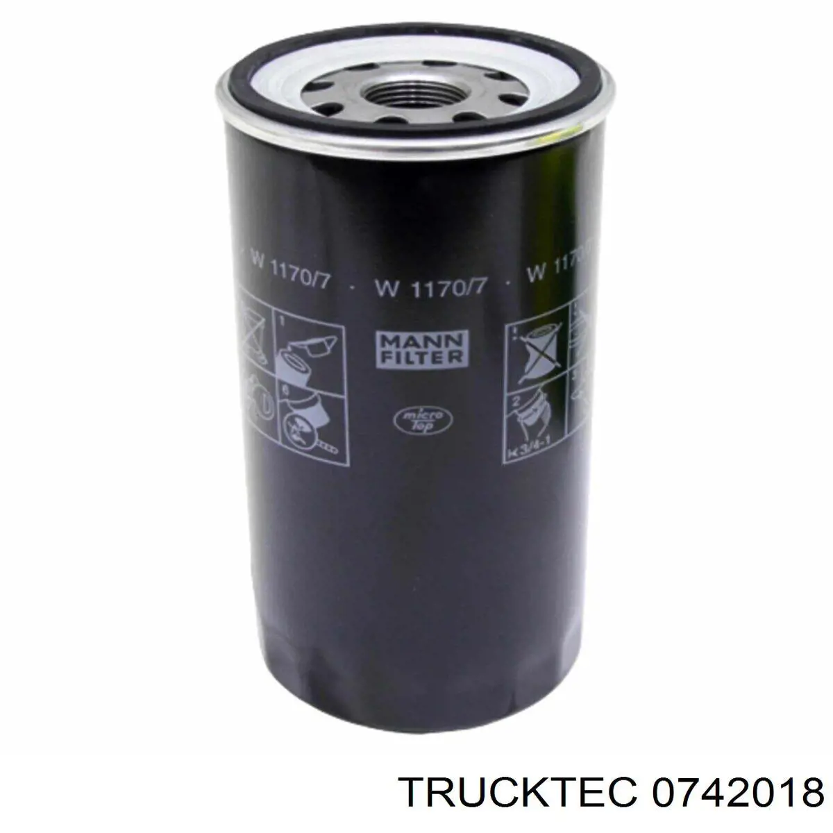 Датчик тиску масла 0742018 Trucktec