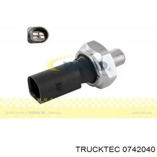 Датчик тиску масла двигуна Trucktec 0742040