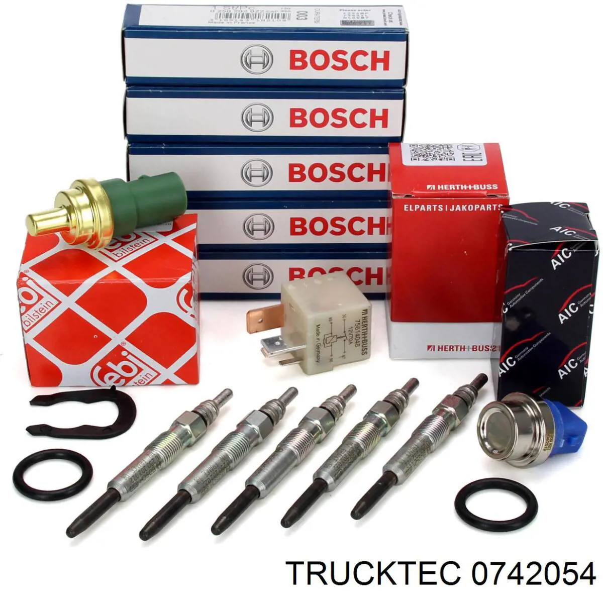 Купити 0742054 Trucktec Датчик температури охолоджуючої рідини