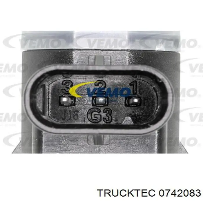 0742083 Trucktec датчик сигналізації паркування (парктронік, задній)