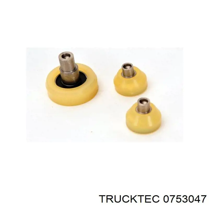 Ролик дверей бічних/зсувних, правий нижній Trucktec 0753047