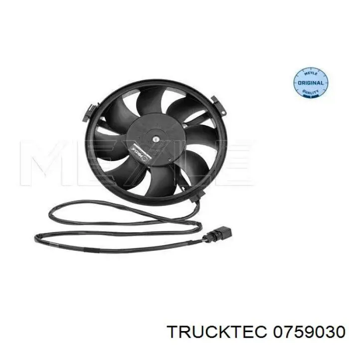 0759030 Trucktec Електровентилятор радіатора