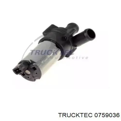 Помпа водяна (насос) охолодження, додатковий електричний 0759036 Trucktec