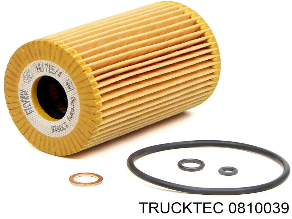 Купити 0810039 Trucktec Прокладка адаптера маслянного фільтра