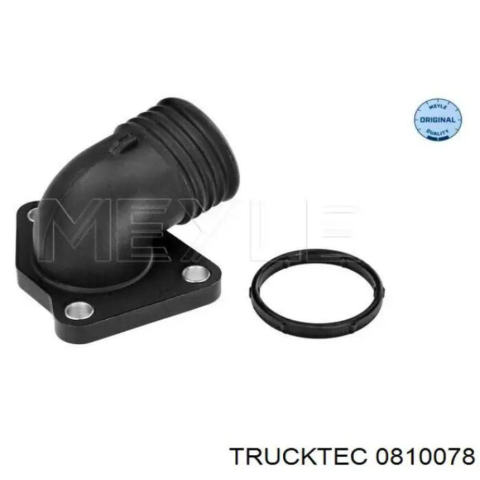 0810078 Trucktec фланець системи охолодження (трійник)
